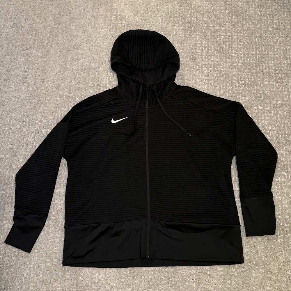 Nike Women's Full Zip Dri-Fit Double Knit Dry Hoodie